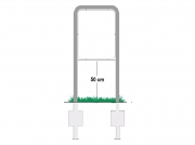 Lav galge 60x40 cm
