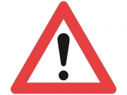 A99, vejskilt 70 cm. Anden fare advarselstavle