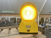 Blinklampe til motorvej, gul enkeltsidet(30515)