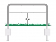 Lav galge 23,5x100 cm