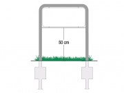 Lav galge 30x80 cm