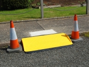 Rampe til vejarbejde, SMART (k�restolsrampe)