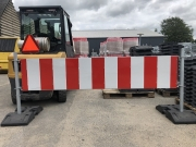 Sp�rrebom O45, metal 50x250 m/ kroge