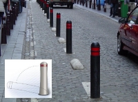 Universal pullert, sort. Eftergivelig.