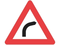 A41.1, vejskilt 90 cm. H�jresving