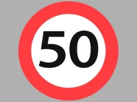 1 stk. PREMARK � 100 C55 "50 km"