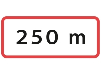 U1.1, undertavle 25x50 cm. 250 m