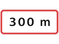 U1.1, undertavle 30x70 cm. 300 m