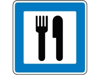 M43 M-tavle 50x50 cm. 2-sidet servicetavle