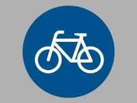1 stk. PREMARK Cykelsti � 100 cm